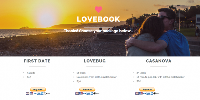 Lovebook, aşk hayatınızı facebook reklamlarına dönüştürüyor